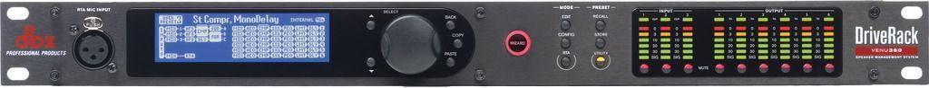 dbxDriveRack VENU360 Front Panel full width