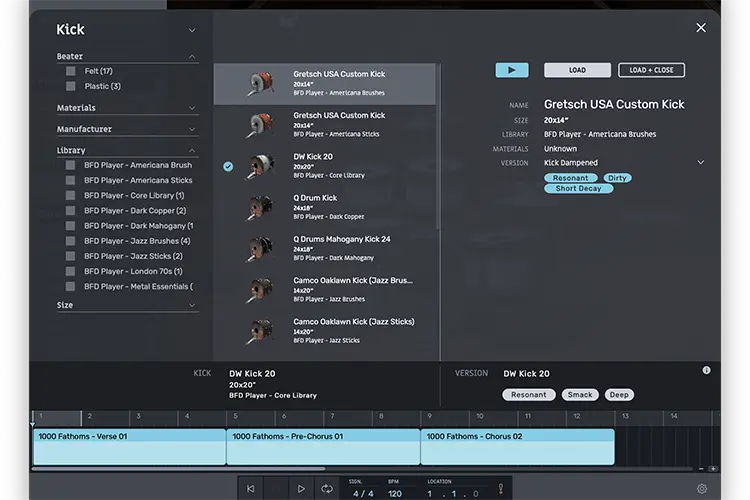 BFD Player 1.2 3 HI