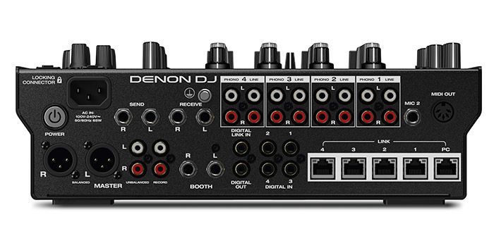 DENON X1850 back