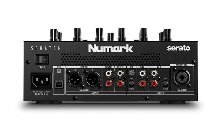 Numark Scratch back