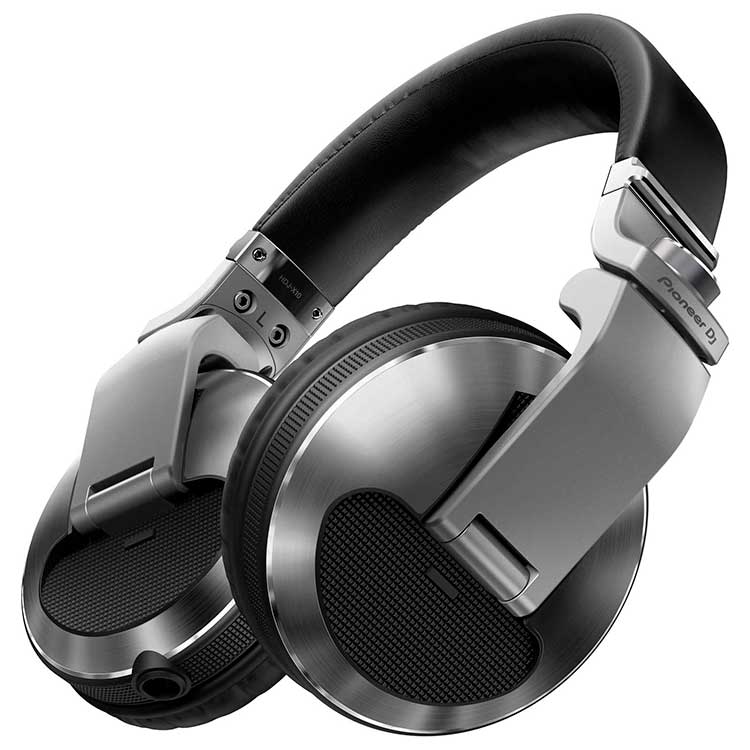 pioneer dj hdj x10 flagship professional over ear dj headphones silver 222