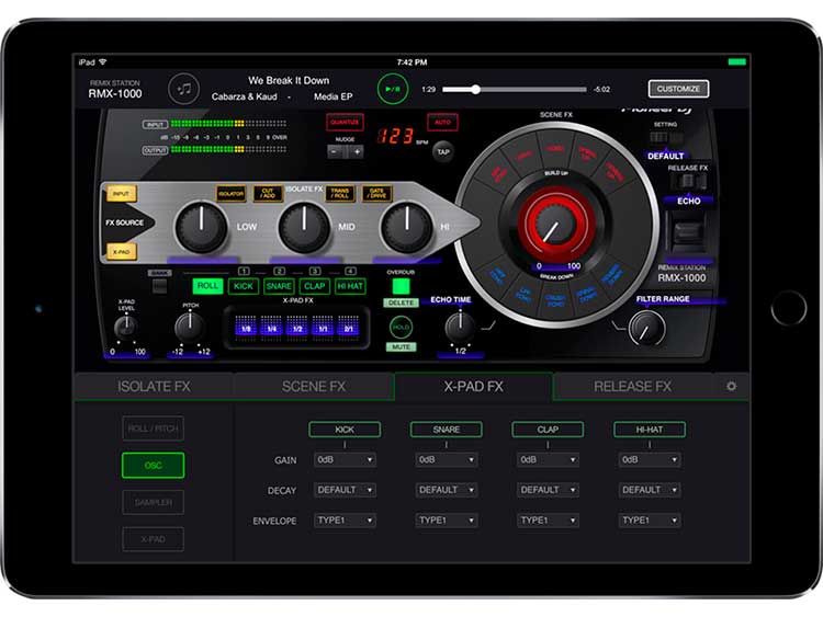rmx1000 ipad xpad