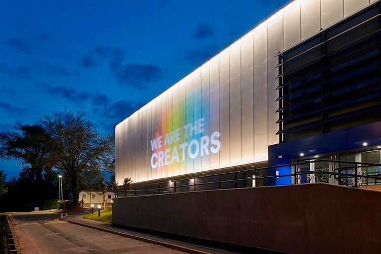 UCA Farnham Film and Media Centre Exterior.HI