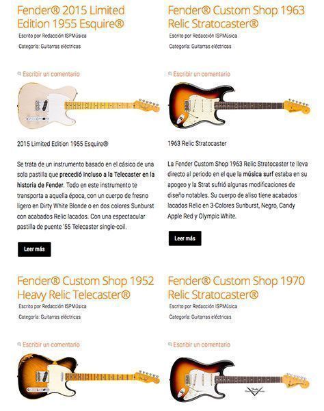 Fender CUstom Shop2015
