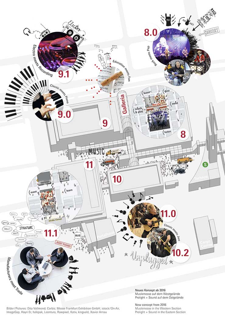 Musikmesse 2016 Gelandeplan